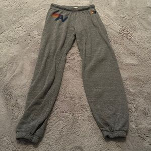 aviator nation sweatpants, great condition!